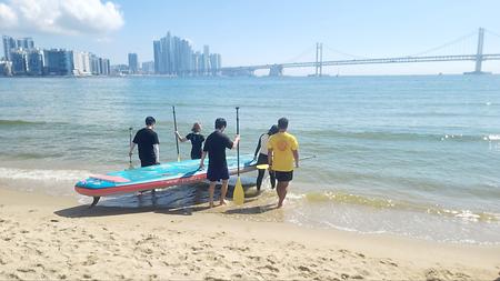 🏄‍♂️ 동명대학교 응급구조학과 SUP 대회 준비! 🏄‍♀️